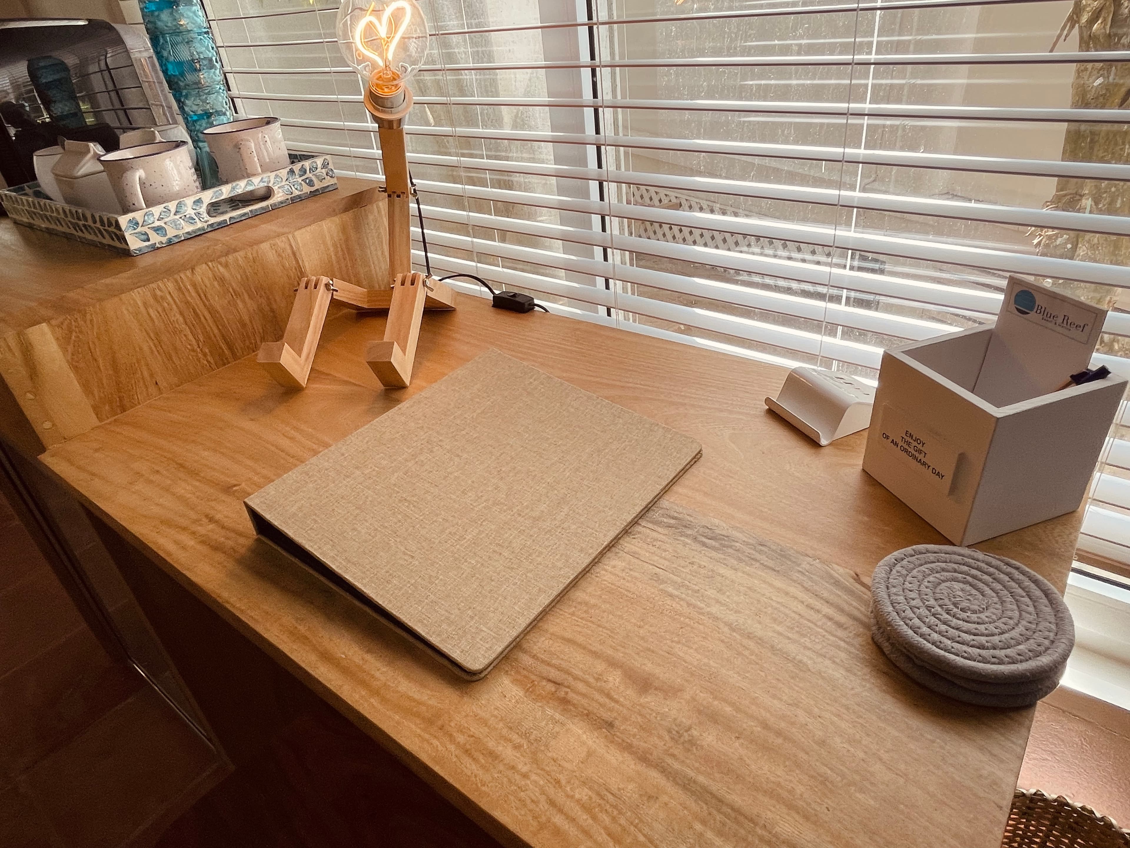 Work station for when real life beckons!