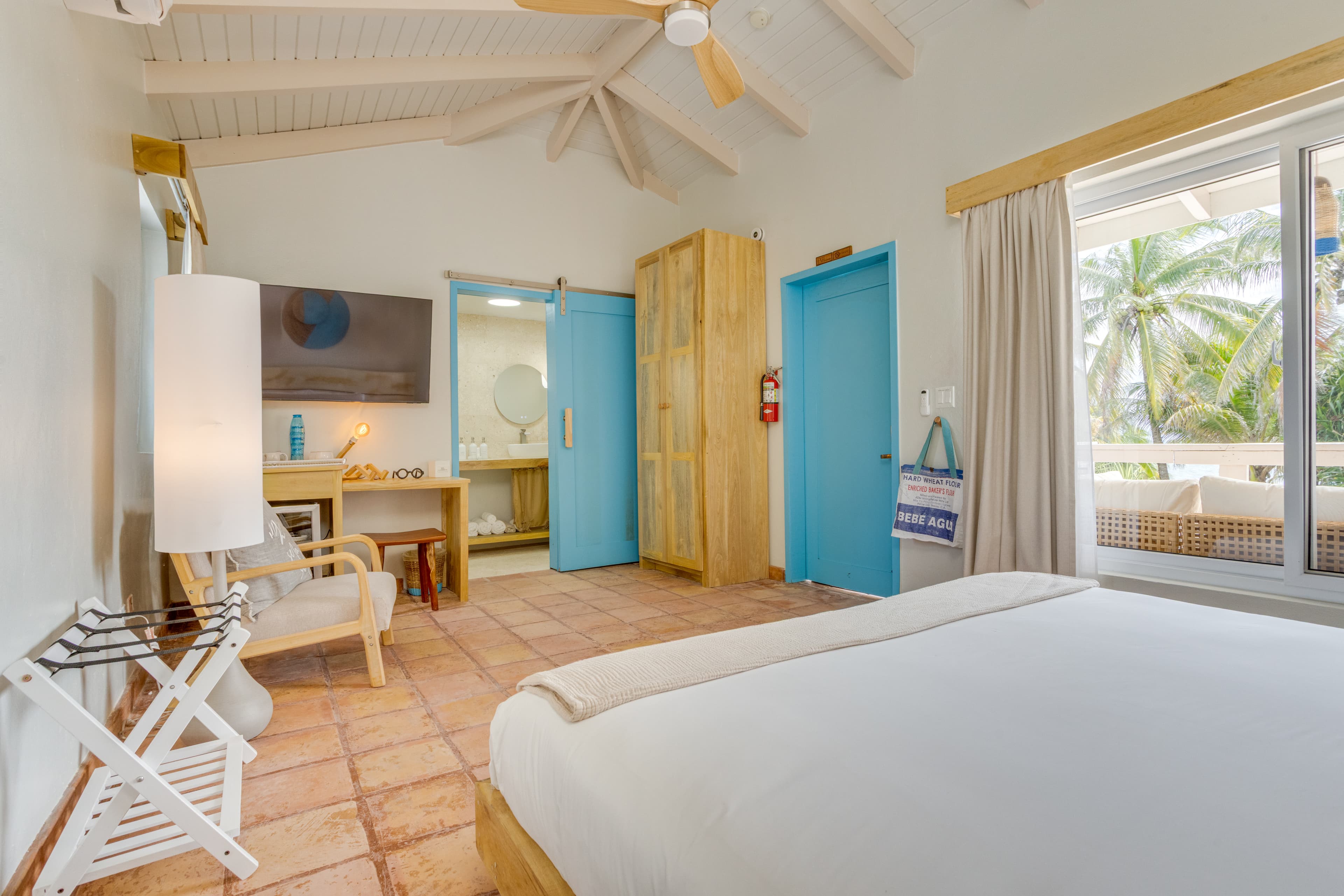 Smart TV with streaming can be enjoyed from your bed or armchair