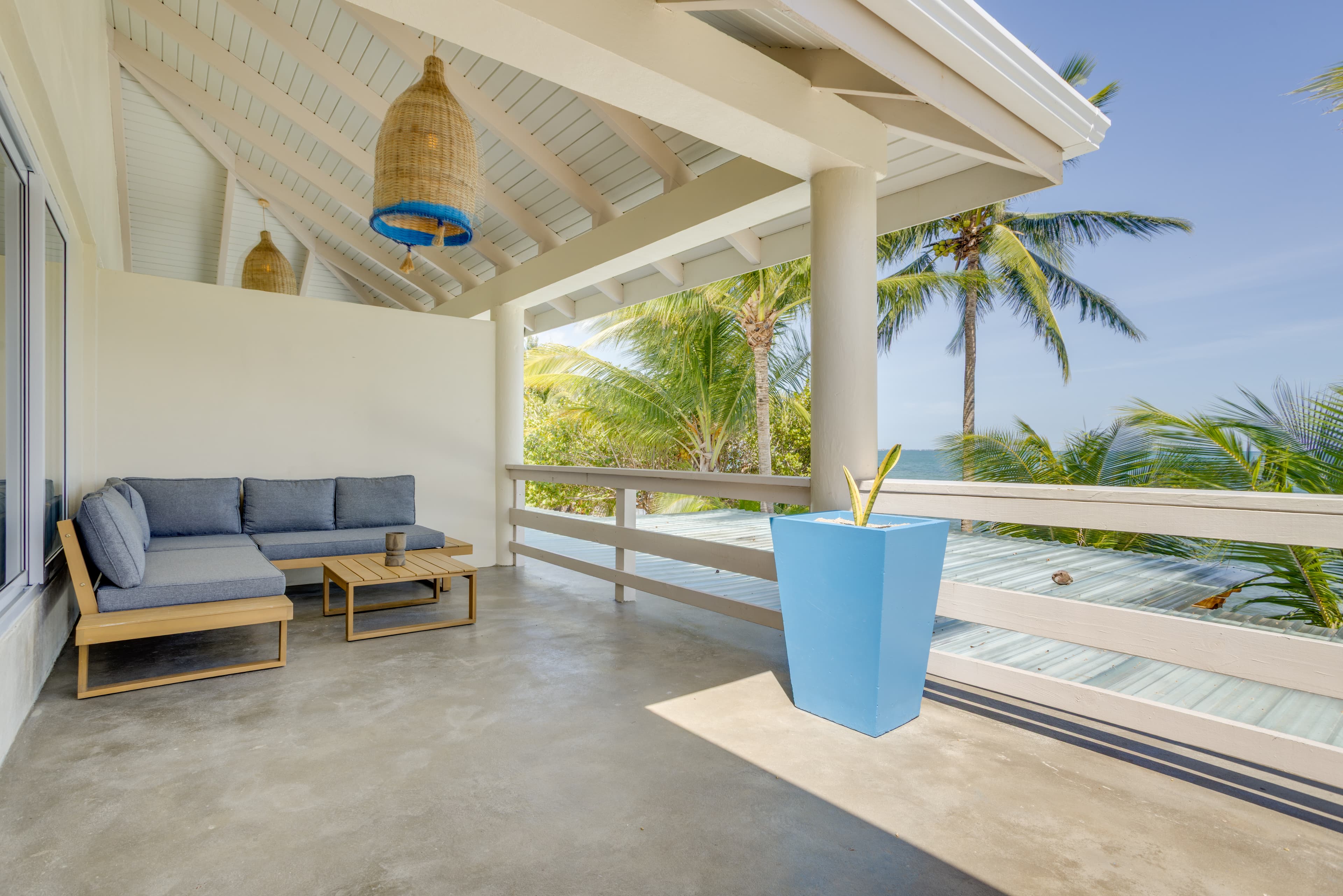 Your private verandah on the sea front