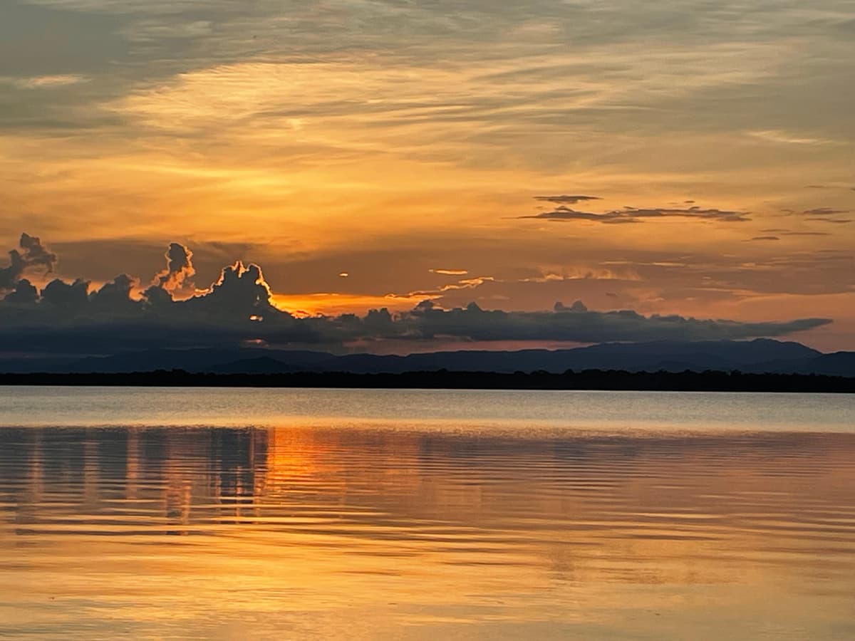 Mesmerizing Sunsets Over the Lagoon