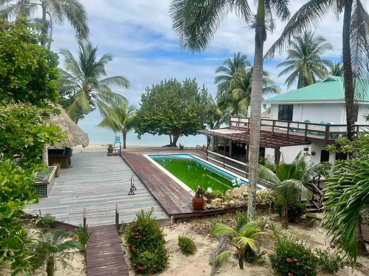 The original pool at Robert's Grove